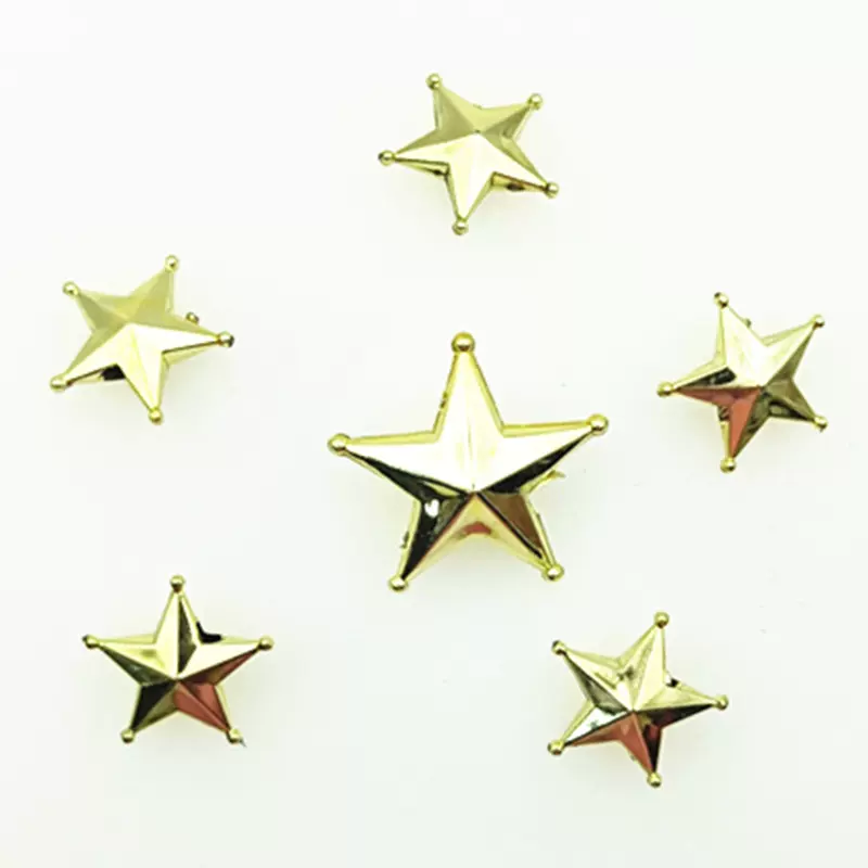 塑料树顶星电镀金色银色树顶星圣诞树装饰品多款规格