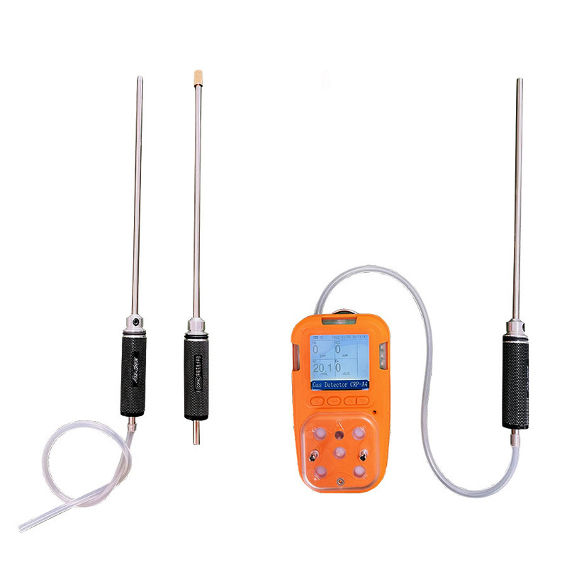 5 合 1 气体浓度探测器多种可燃有毒组合式检测仪泵吸式扩散复合