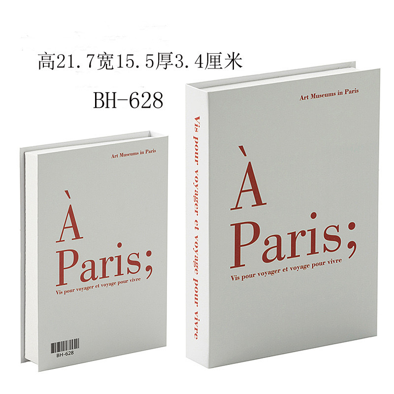 Libros falsos plegables estilo nórdico/INS, props de fotografía, decoración suave, muestra de fábrica