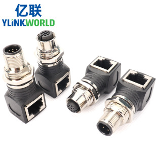 M12�B�����DRJ45��ĸ�^��̫�W�D���^4оD��8оX��A�ͺ��ղ��^����