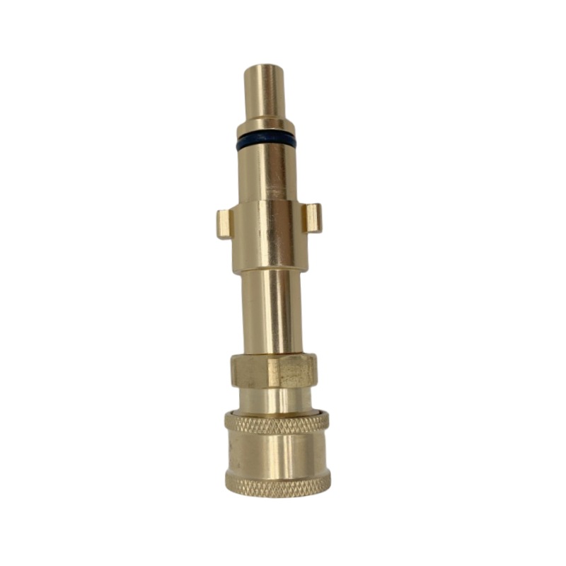 Cross-border high-pressure cleaner Anlu interface water gun foam PA pot modified 1/4 union color nozzle accessories