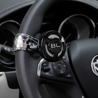 steering wheel booster ball: Steering wheel booster - fan-black-booster-ball