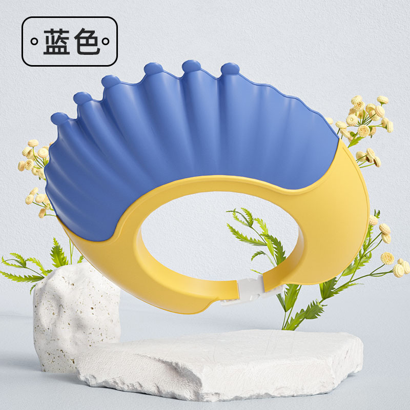 Sombrero de baño para bebés, sombrero de baño para bebés, sombrero de baño para niños, sombrero de shampoo de silicona impermeable, artefacto de lavado de cabello