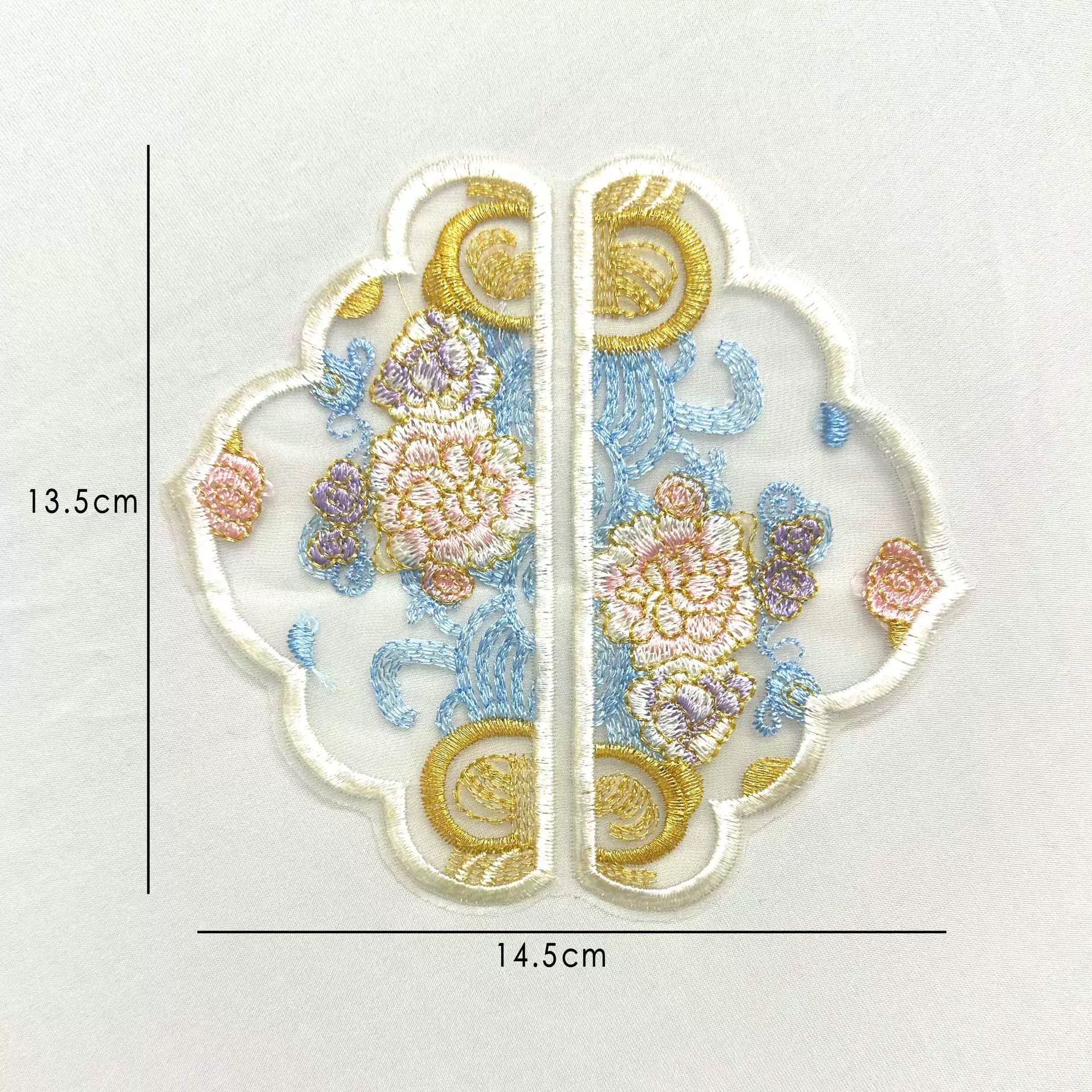 Ethnic Hanfu, decorations, ethnic style, Chinese style, with embroidery