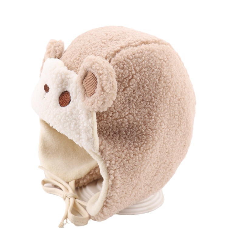 Sombrero para bebés invierno coreano super lindos gorras de oído calientes para bebés otoño y invierno para niños pequeños gorras Lei Feng