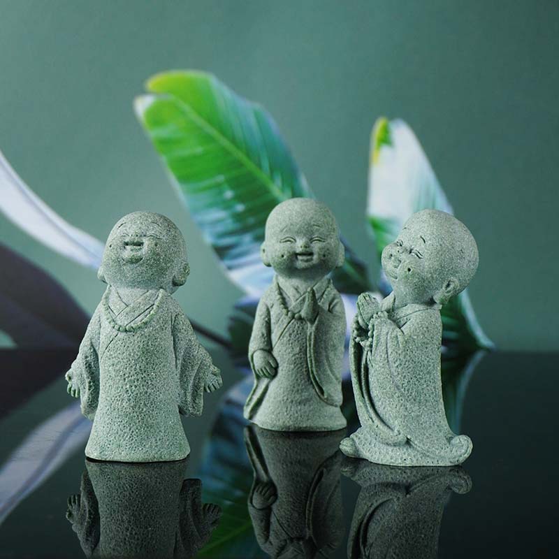 Escenografía de acuario de arenisca Escenario de pecera Creativa Piedra de micropaisaje León Arenisca azul Decoración nacional de marea Paisaje de jardinería chino