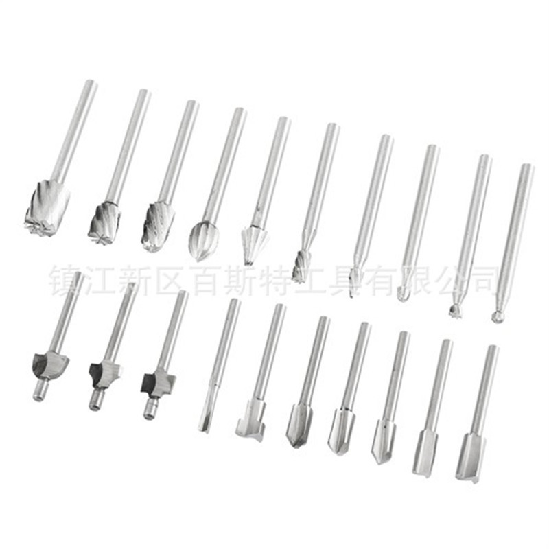 高速钢 电磨磨头 旋转锉刀 修边刀 铣刀 雕刻刀 木雕打磨抛光钻头