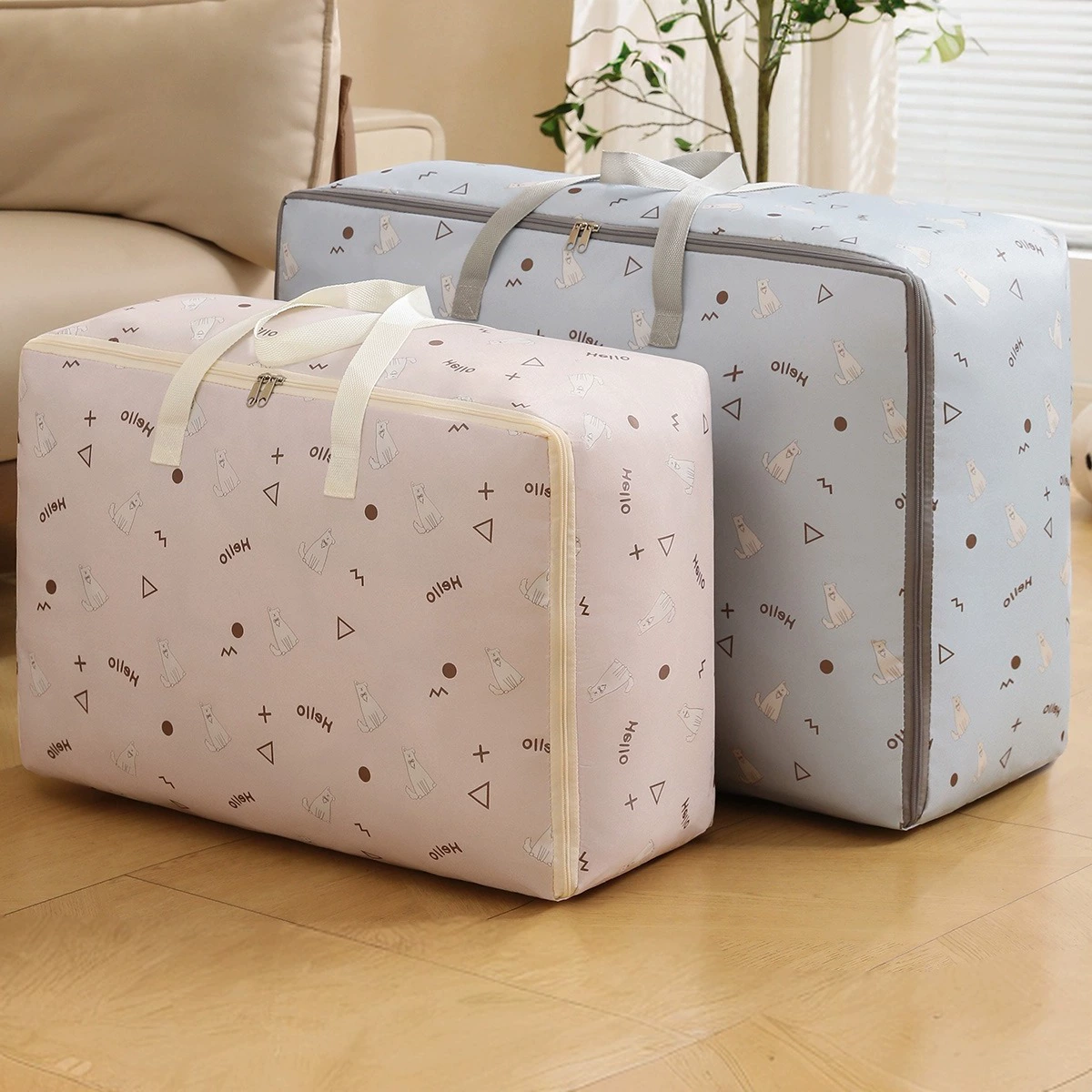 Оксфордская ткань, очень большая влагостойкая сумка для хранения багажа, упаковочная сумка для переезда, сумка для одежды в детском саду, сумка для багажа, сумка для одеяла