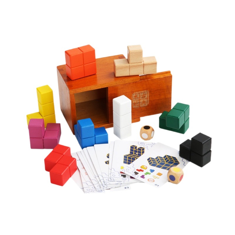 Juguetes educativos personalizados de fábrica Luban Lock Juego completo Pandora Magic Box Nine Links Creative Novel Lock para niños