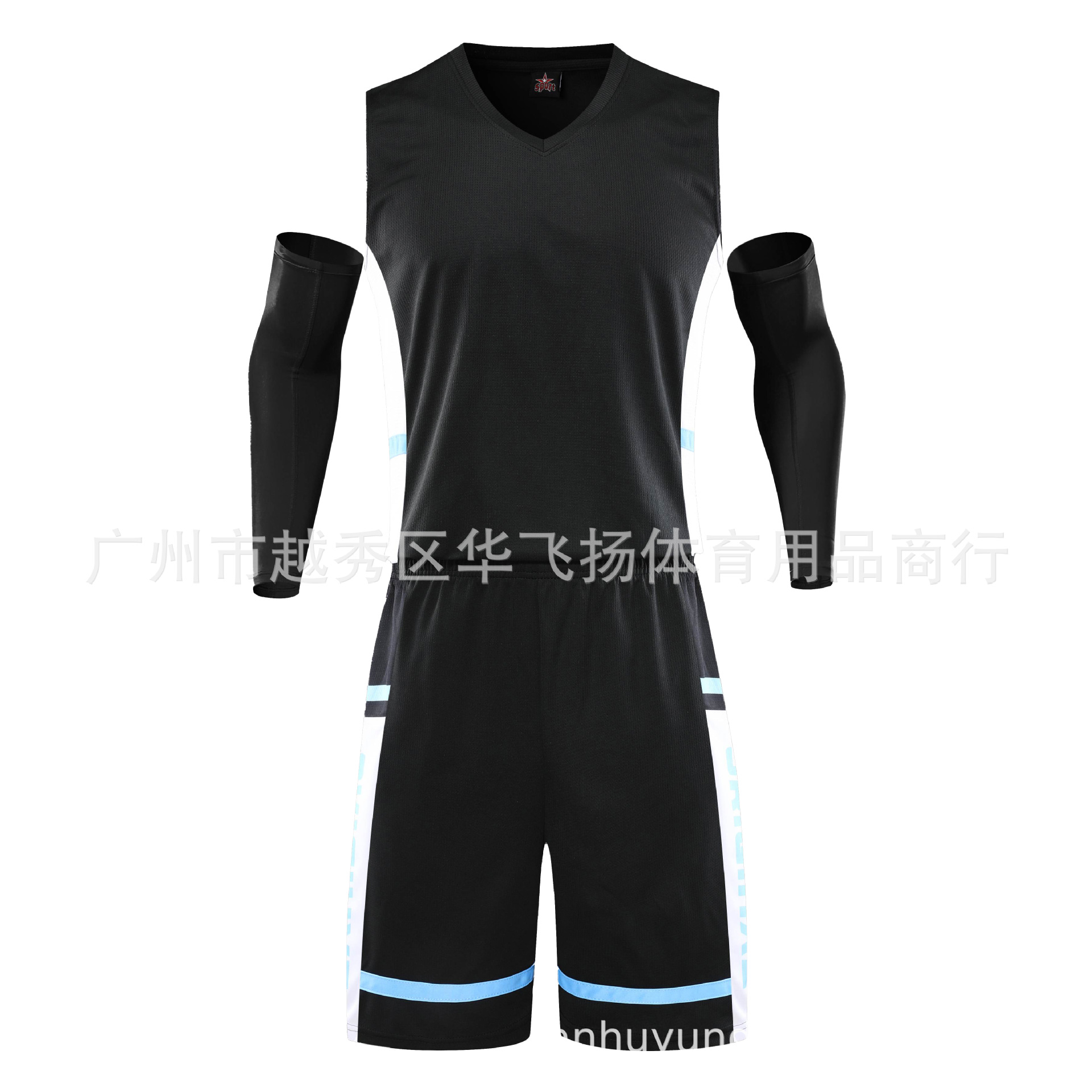 New basketball suit suit breathable sweat-absorbent basketball match suit basketball training suit can be customized