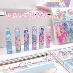 小马宝莉铅笔套延长器笔盖加长保护套矫正接笔器卡通可爱创意批发