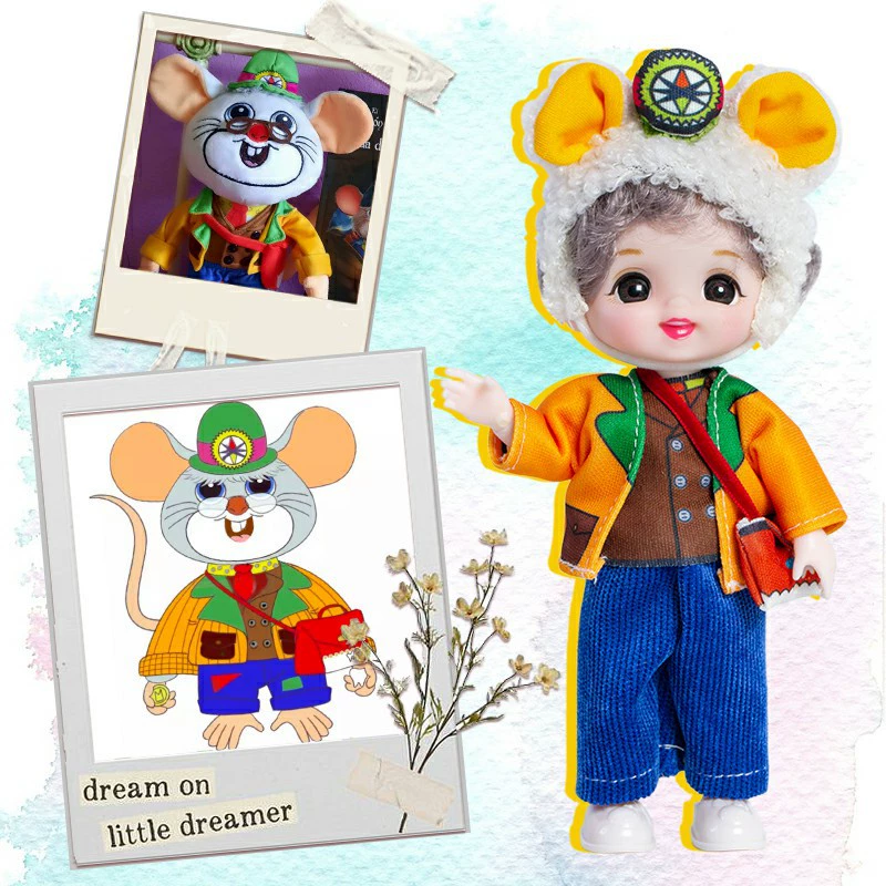 Иностранные клиенты сказки IP-изображения кукол дизайн и производство