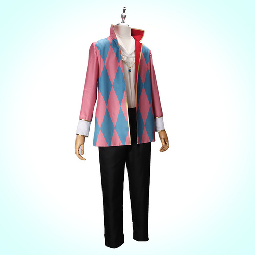 Hal's Moving Castle cosplay costume, Hal cosplay men's clothing, cosplay anime performance costume