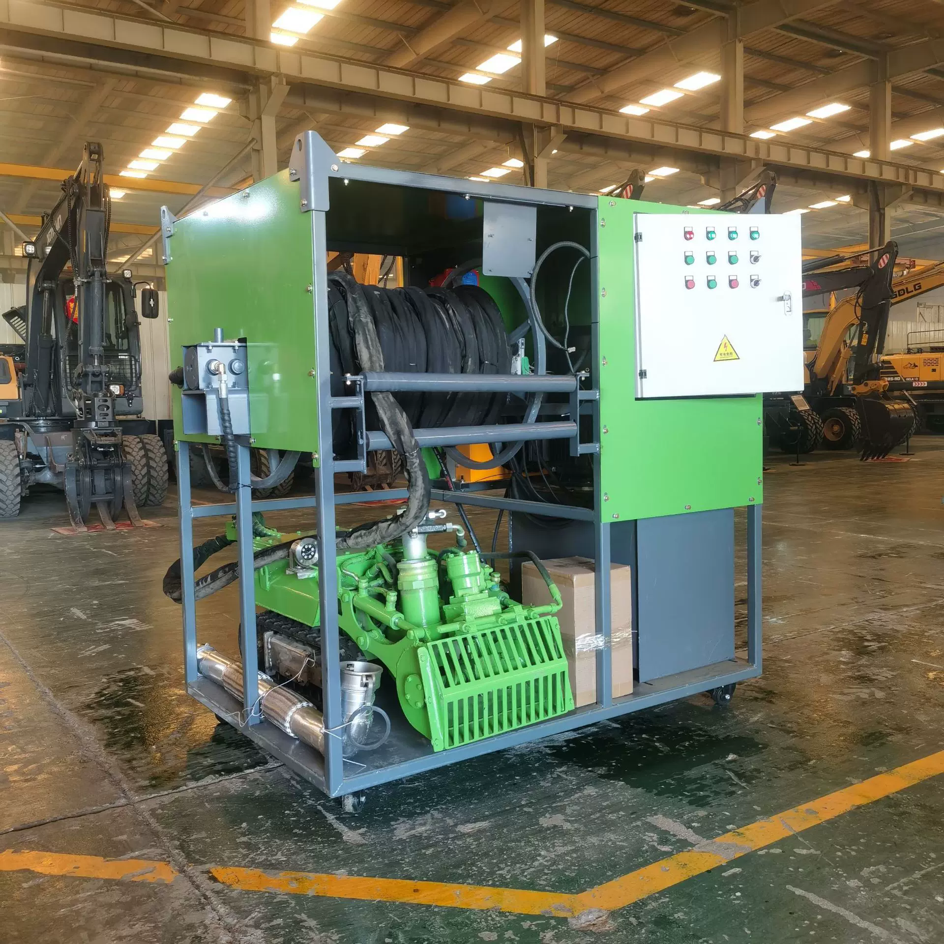 清淤机器人 自动水下监控 履带稳定行走 源头厂家 河道清理