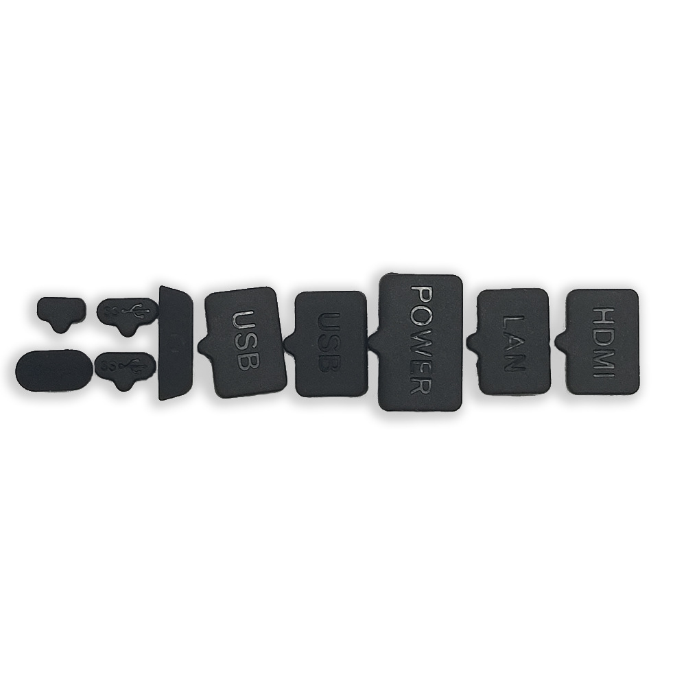 PS5 Console Dust Plugs P5 Slim Host Dust and Dirt Prevention Gaming Accessories USB HDMI Dust Plugs Set