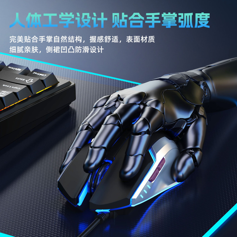 New Alliance マンバワイヤード e スポーツ ゲーミング マウス サイレント コンピューター CF メカニカル マクロ オフィス デスクトップ ノートブック専用|undefined