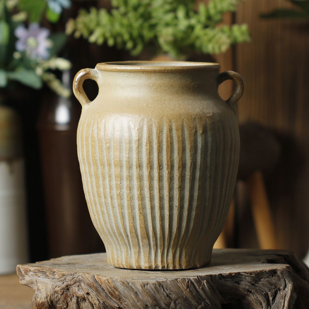 花盆清仓大号花盆多肉器复古花盆专用家用艺术素烧花盆陶瓷