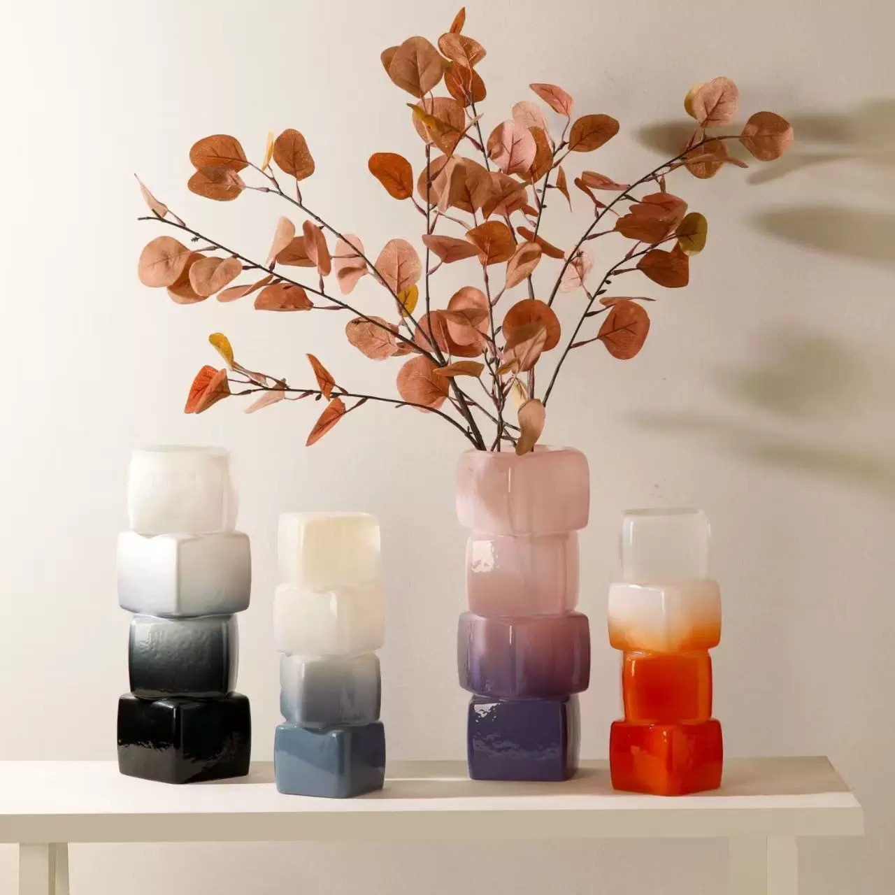 Arquivos de flores de alto nivel de decoración ornamentos inswind al por mayor vasos de vidrio medieval de alto valor de visualización de vasos de restaurante