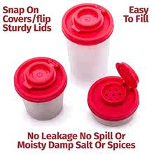 Salt and pepper Spice Shaker 新款調料瓶 防潮調料罐透明胡椒瓶