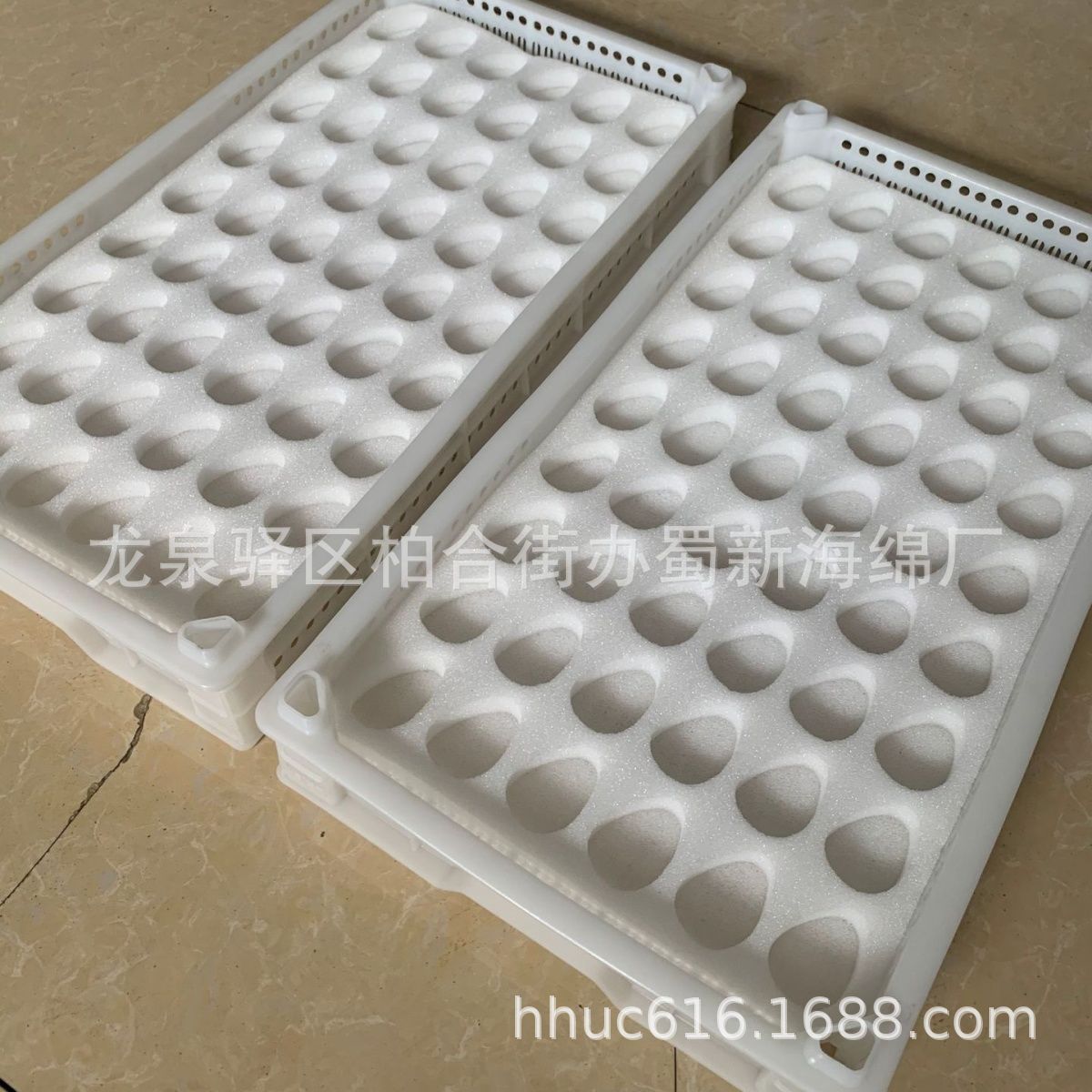 供应草莓筐子内托海绵垫/66枚草莓防护海绵垫/塑料筐内托草莓海绵