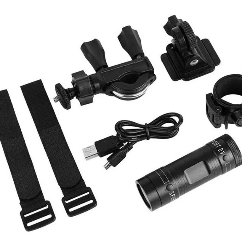 Venta caliente HD cámara de deportes al aire libre F9 bicicleta motocicleta impermeable grabadora de vídeo al aire libre