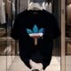 2024 Summer New Short-sleeved T-shirt Men's American Style Trendy Brand Couple's Half-sleeved Top Loose Casual Round Neck T-shirt