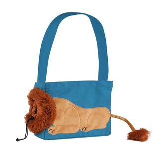 Petbag Creative Animal Style Pet Tote Bag with Cat Outing Puppy Shoulder Bag Small Dog Crossbody Bag