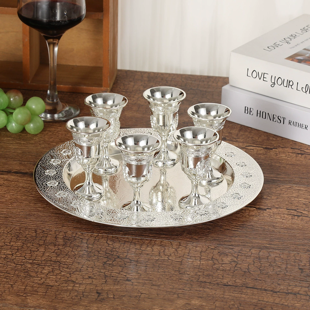 Комплект стаканов для белого вина креативный домашний винный набор высококачественный европейский металлический винный набор ликера для утолщения свадьбы