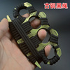 Constanting Twitter Twitter Boxing Finger Tiger Martial Arts Hand -buckled four -finger ring special enhanced version of the rope four finger ring