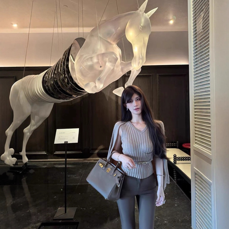 M900毛衣慵懒高级感春秋套头设计感小众女2025新款短款斗篷小个子|undefined