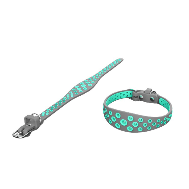 Tedora nueva preventa pet collar de perro gato bufanda TPR tracción suministros