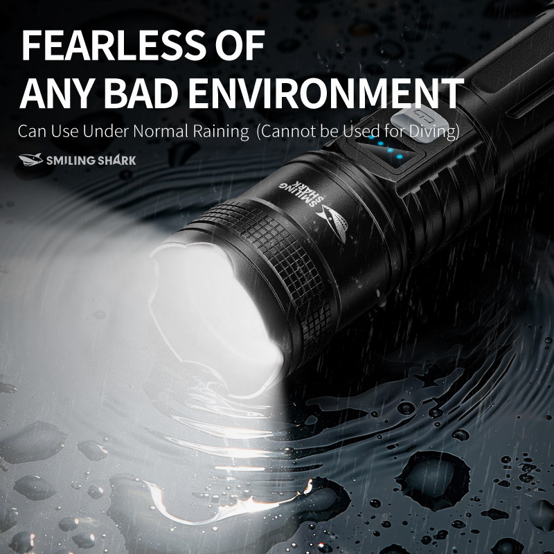 Charging ultra-bright long-range outdoor lighting flashlight