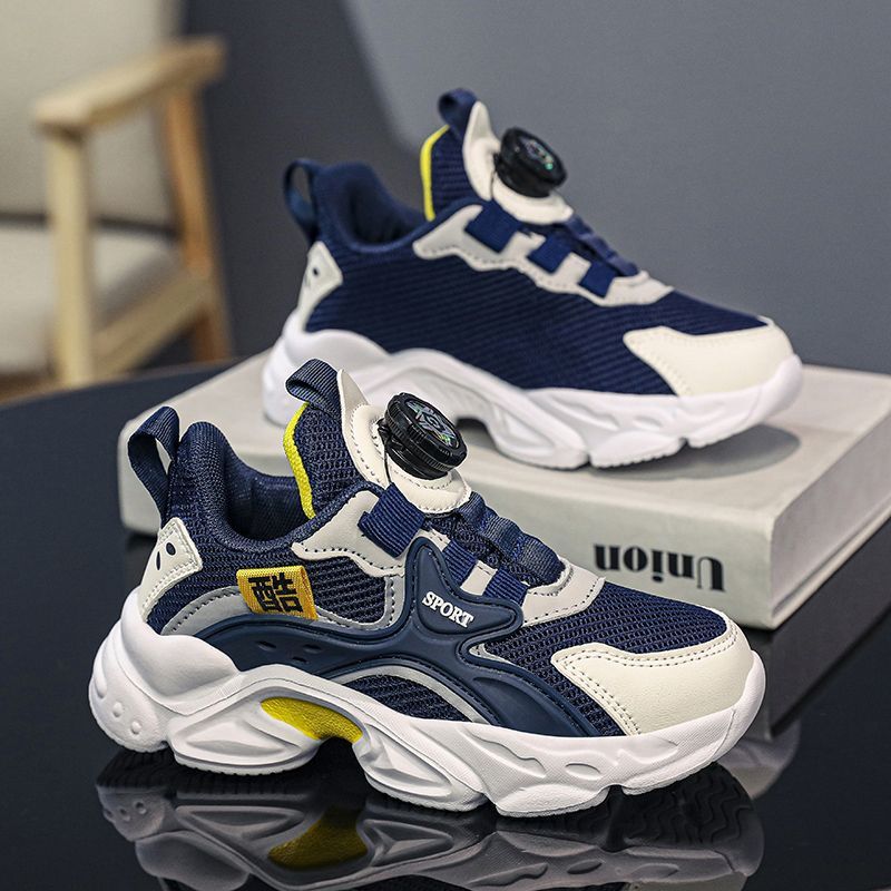 防臭老爹鞋学生网鞋秋季儿童网面板鞋户外休闲运动鞋中大童跑步鞋