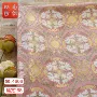 色织布料提花礼服莲叶