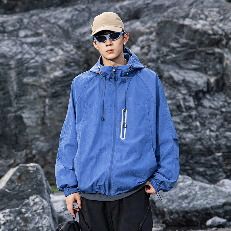 Outdoor Sports Trendy Brand Hooded Jacket for Men and Women, 2026 Spring New Japanese Style Loose Casual Versatile