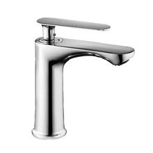 高標內置單孔水龍頭 黑色快開單把面盆龍頭冷熱洗臉盆台上盆龍頭