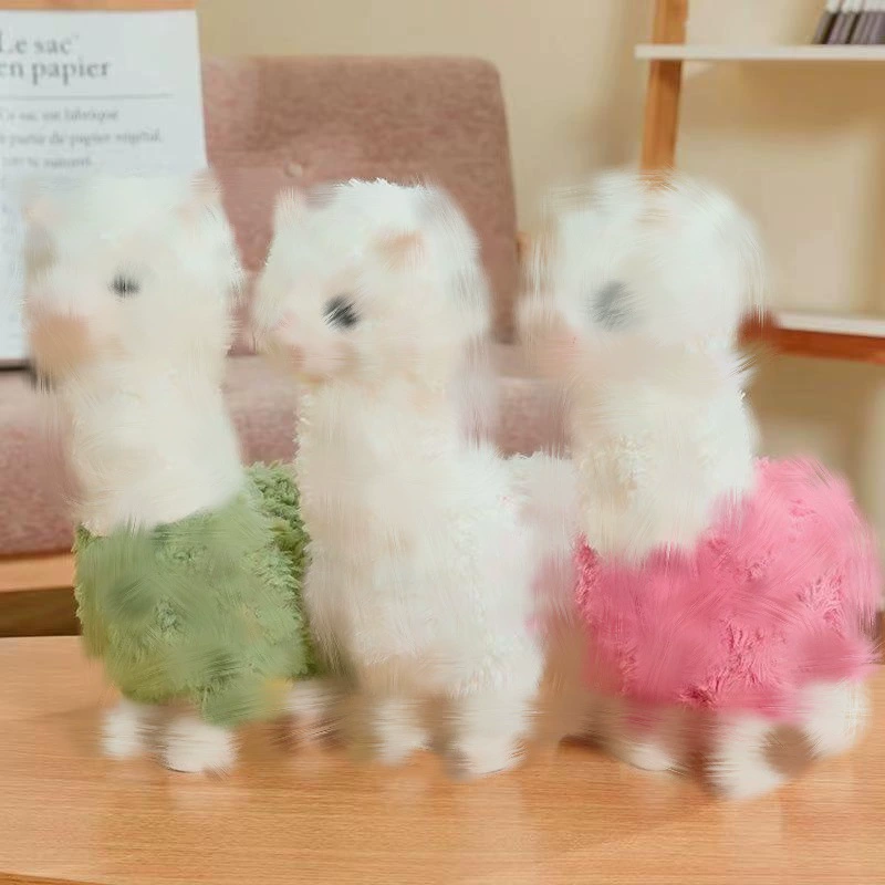 Плюшевая игрушка-альпака для трансграничной торговли, милая кукла-подушка, мягкая игрушка, подарок на день рождения