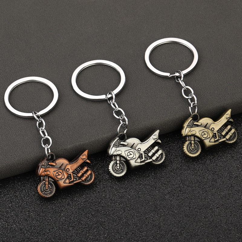 Creative Cross-Border Hot-Selling Personalized 3D Realistic Heavy-Duty Motorcycle Metal Keychain Car Gift Pendant Manufacturer Creative Cross-Border Hot-Selling Personalized 3D Realistic Heavy-Duty Motorcycle Metal Keychain Car Gift Pendant Manufacturer