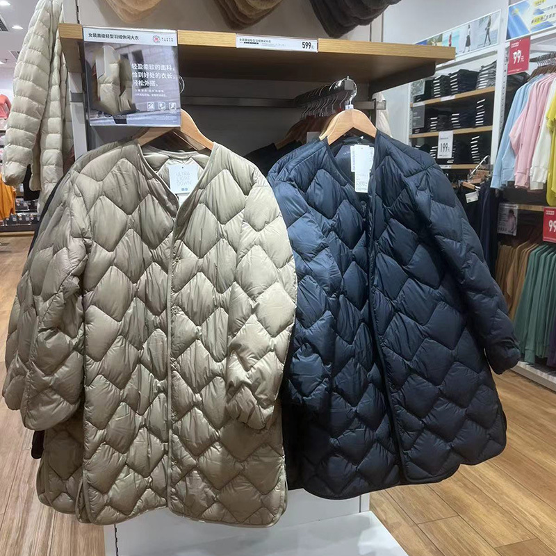 Out of Stock 22 New Winter Women's Lightweight Warm V Neck Casual Coat 450455