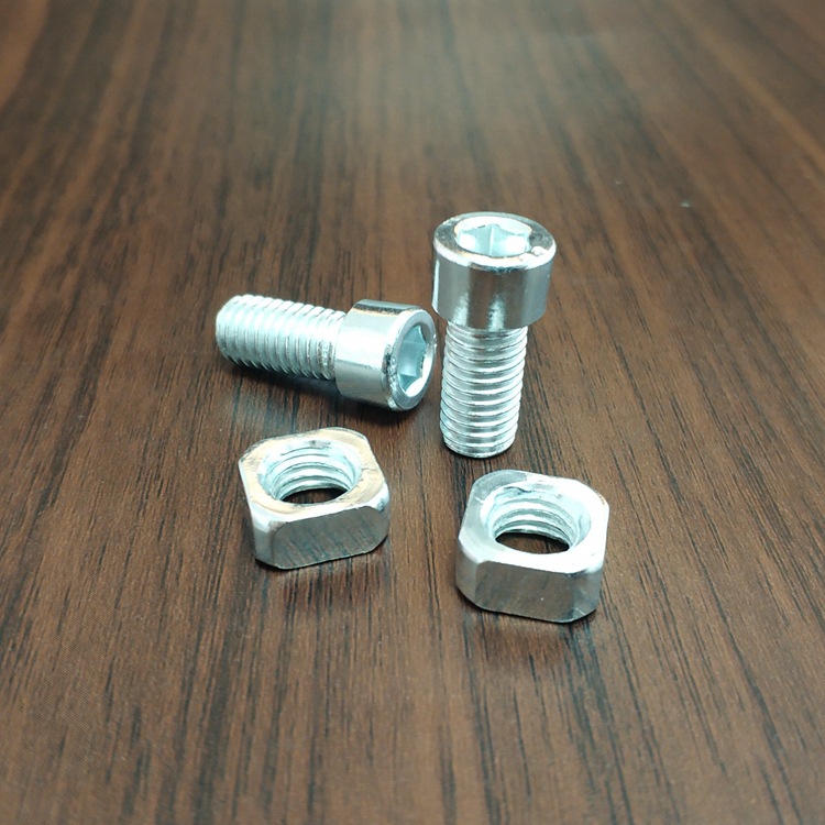 工业铝型材专用M6*12内六角螺丝钉杯头内六角螺杆 M6*20螺栓