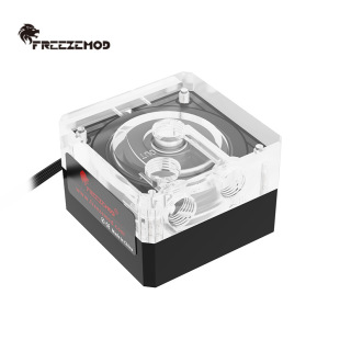 FREEZEMOD computer water-cooled water pump PU-SZM4 thin pump four-hole PWM speed control head 3.5 meters flow 550L