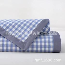 亚麻席;色织、提花布;亚麻面料