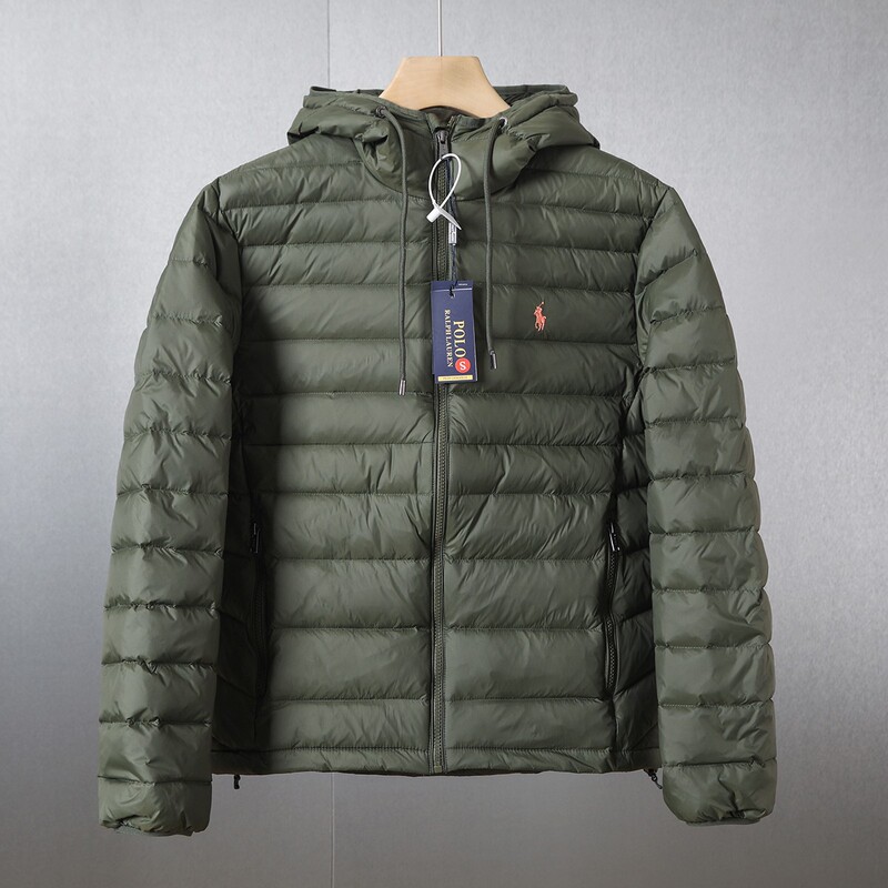 跨境 RL拉夫经典轻薄款羽绒连帽羽绒服RL17500|undefined