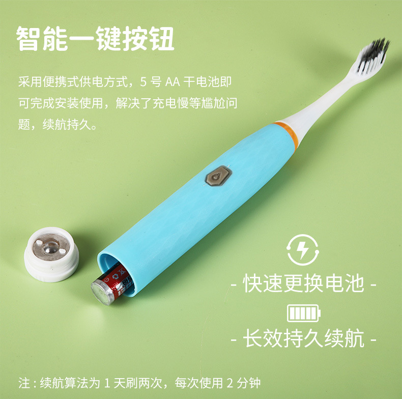 【源头家直销】电动牙刷成人全自动智能家用细软毛高颜值便携式