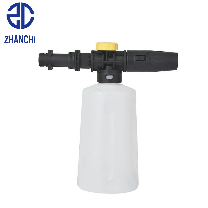 适配凯驰K系列高压泡沫壶泡沫枪洗车枪750ml可调扇形汽车美容工具