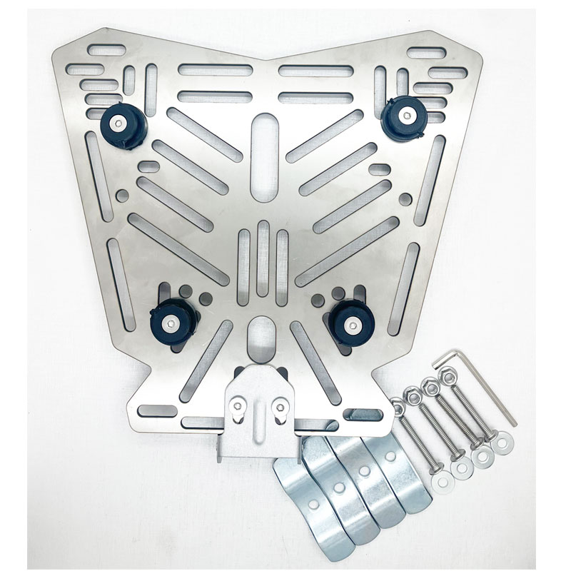 Vehicle Bottom Plate Adapter — Diàndòngchē Child seat shed - no-2-lock-rod-quick-release-steel-plate-washer-punched-pressing-strip