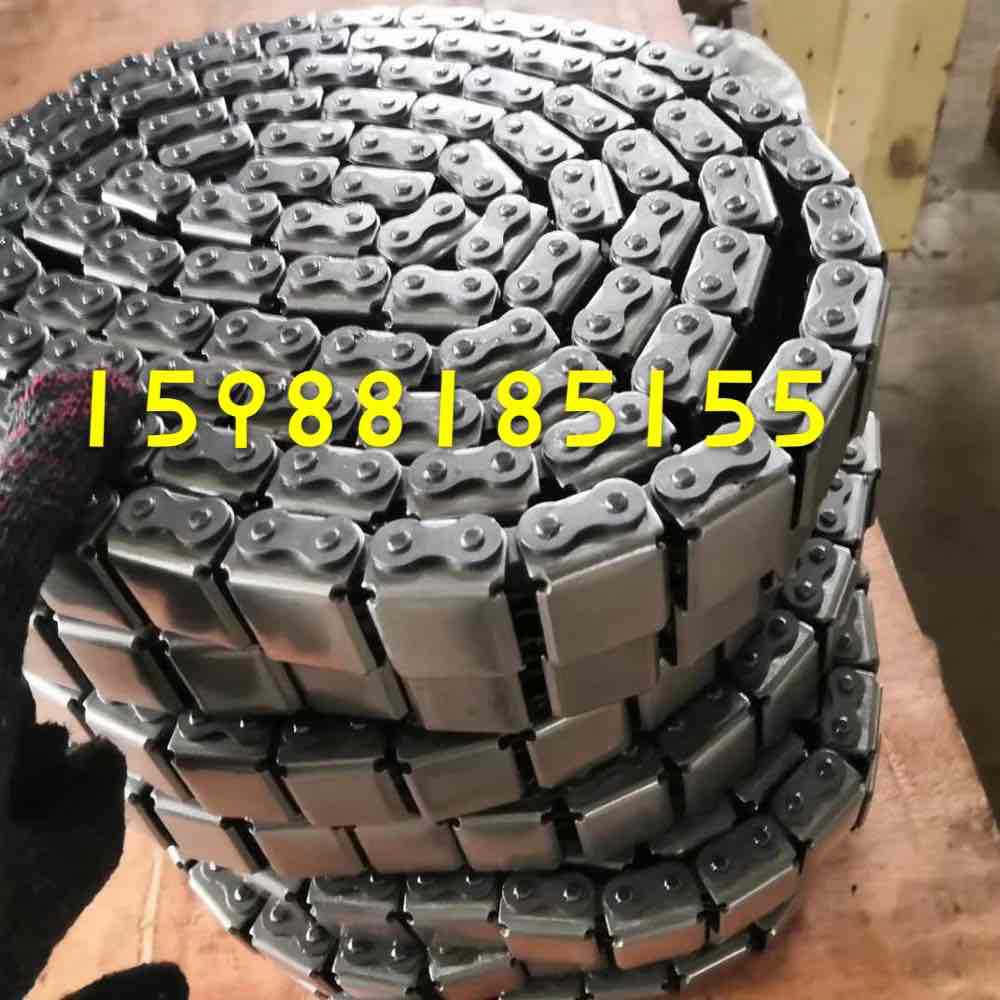 08B-U2 10A10B 08B-G2 U型盖板输送链条橡胶链坦克链平移机链条