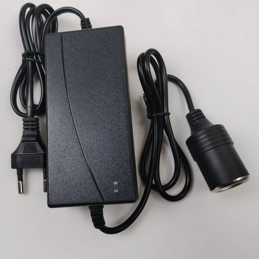 12V5A车载点烟头适配器 12V车载吸尘器小冰箱小空调等电源适配器