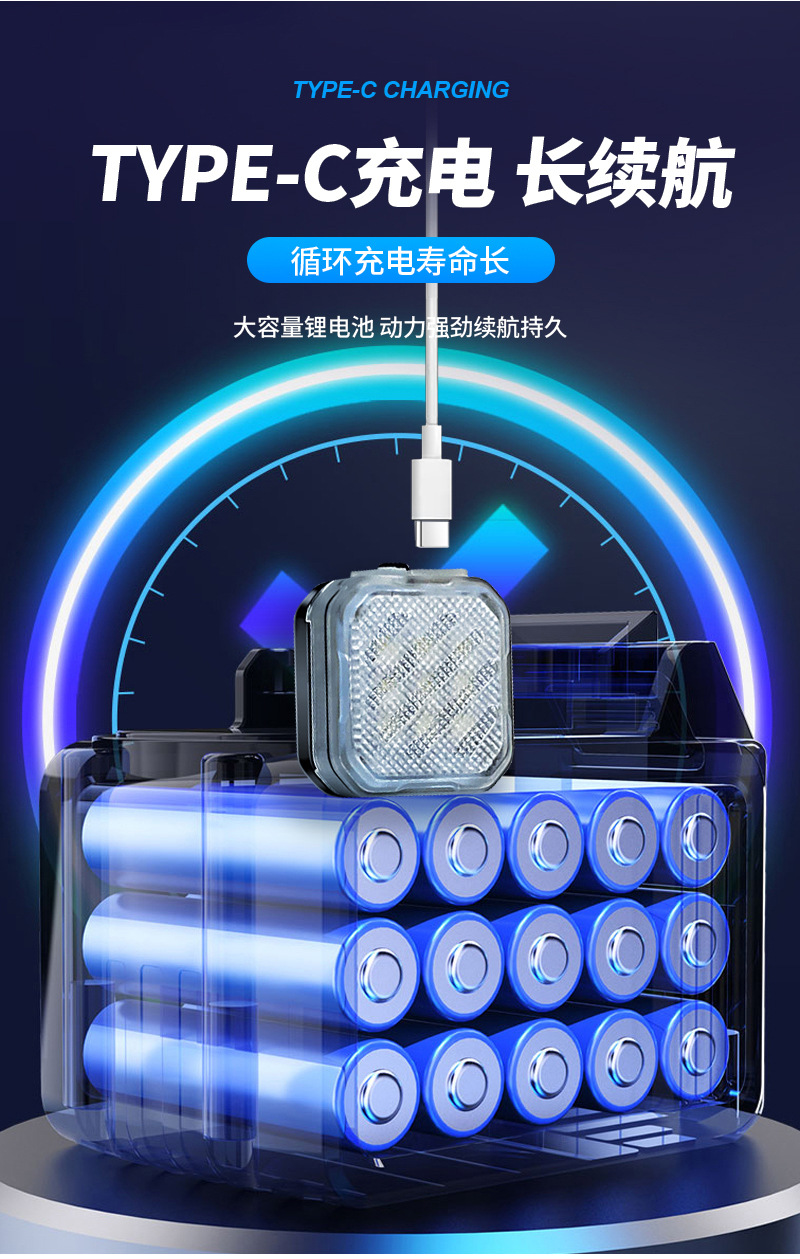 New Wireless Remote Control Aircraft Strobe Light, Pilot Light, Warning Flash Light, Strong Light, Rechargeable Wireless Remote Control Strobe Light