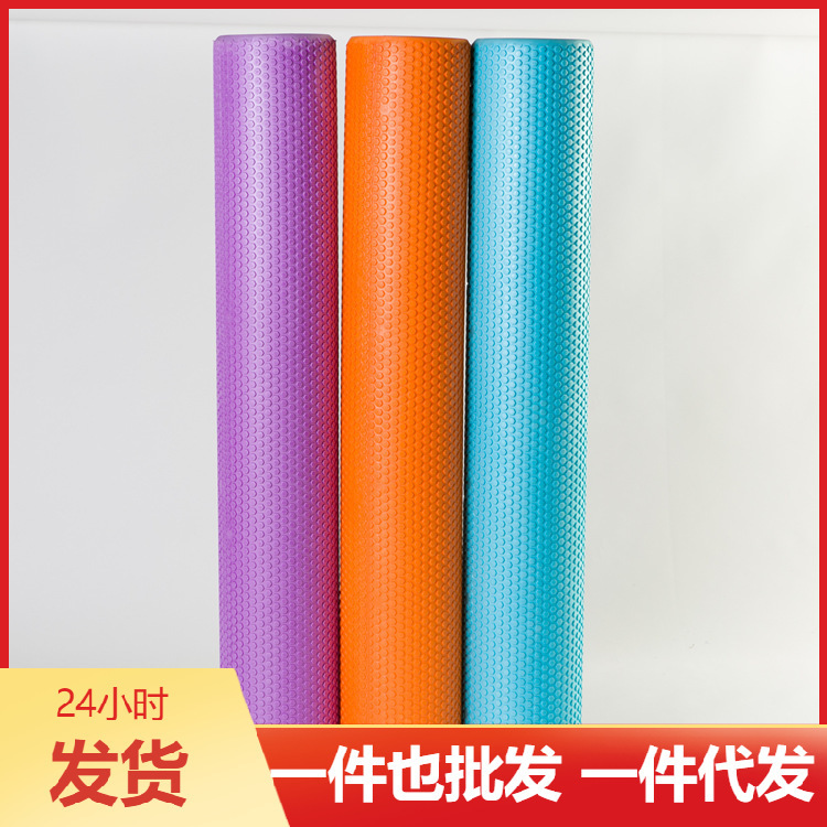 Evaフォームシャフト90*15cmフローティングポイントヨガ柱foamわらじ中実ヨガ柱マッサージ柱|undefined